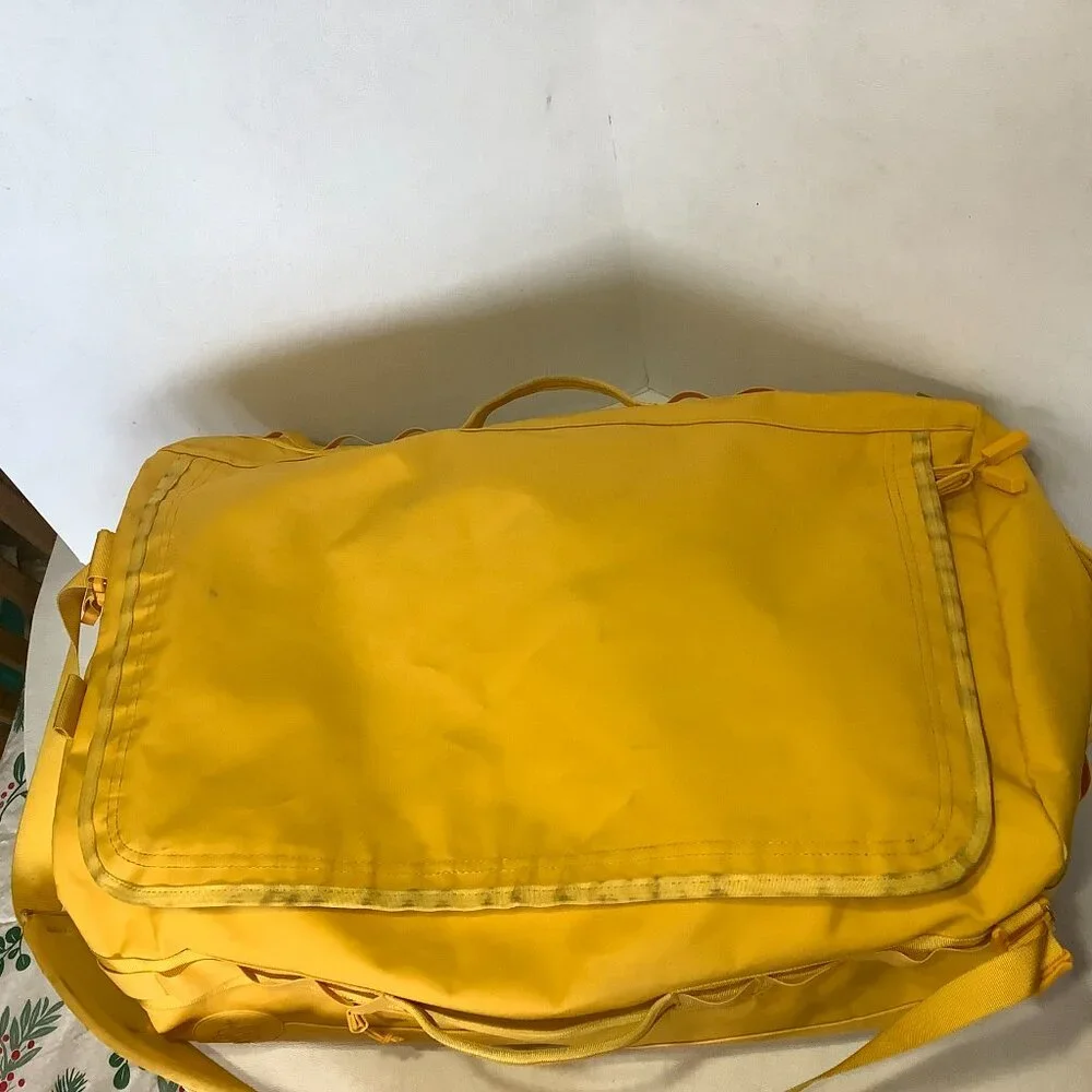 Baboon to the Moon Waterproof Large Travel Duffel Bag Yellow 22